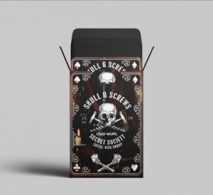 Skull & Screws Secret Society Wine Card Game