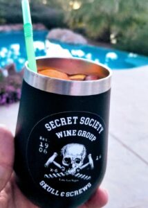 Round Tumbler with Straw